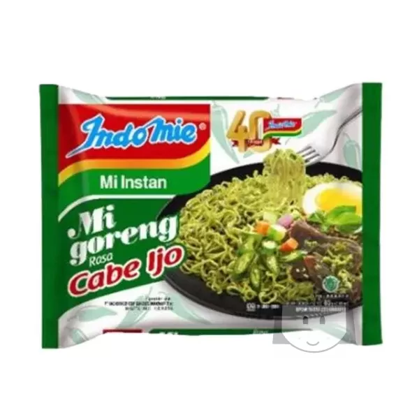 Indomie Mi Goreng Cabe Ijo 85 gr Noodles & Instant Food