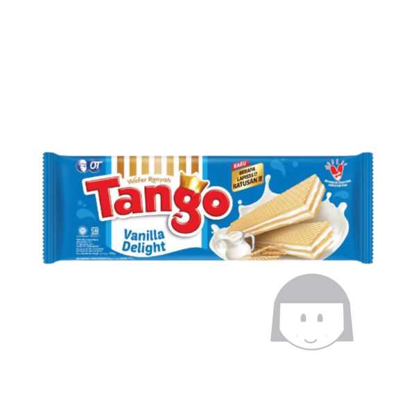 Tango Wafer Renyah Vanilla Delight 110 gr Sweet Snacks