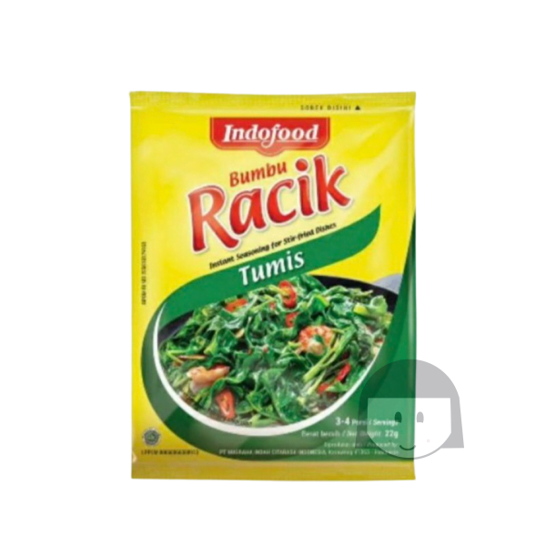 Indofood Racik Bumbu Tumis 22 gr, 10 sachets Bulk Discount