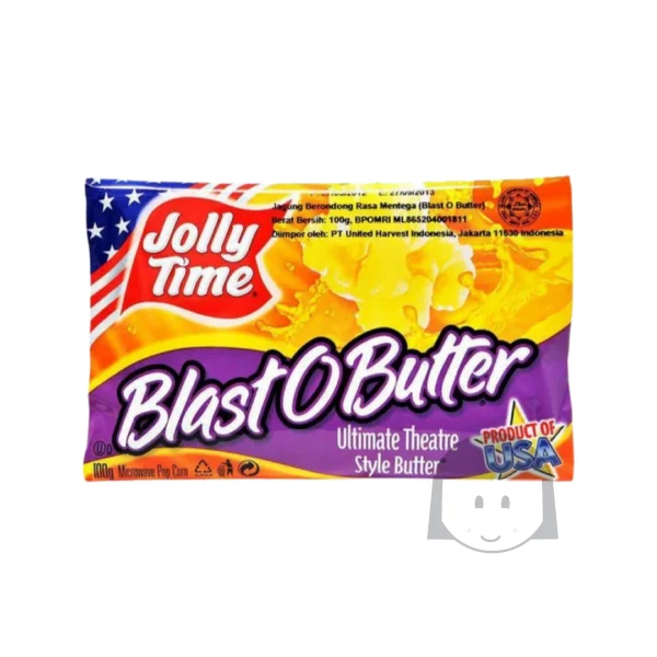 Jolly Time Blast O Butter Popcorn 100 gr Exp. 31-12-2024 Clearance Sale