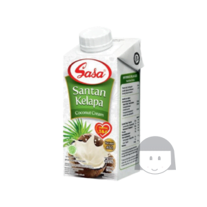 Sasa Santan Kelapa Coconut Cream 200 ml Exp. 27-09-2025 Kitchen Supplies