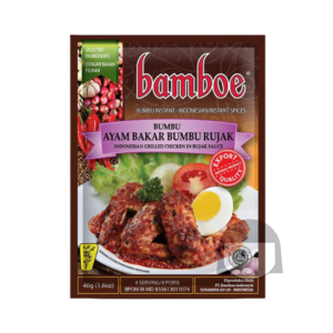 Bamboe Bumbu Ayam Bakar Bumbu Rujak 46 gr Exp. 01-05-2025 Spices & Seasoned Flour