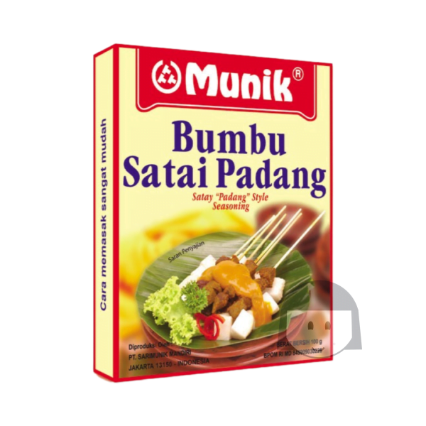 Munik Bumbu Satai Padang 100 gr Spices & Seasoned Flour