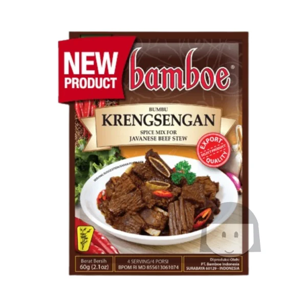 Bamboe Bumbu Krengsengan 60 gr Spices & Seasoned Flour