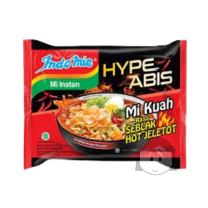 Indomie Hype Abis Mi Kuah Rasa Seblak Hot Jeletot 75 gr Noodles & Instant Food