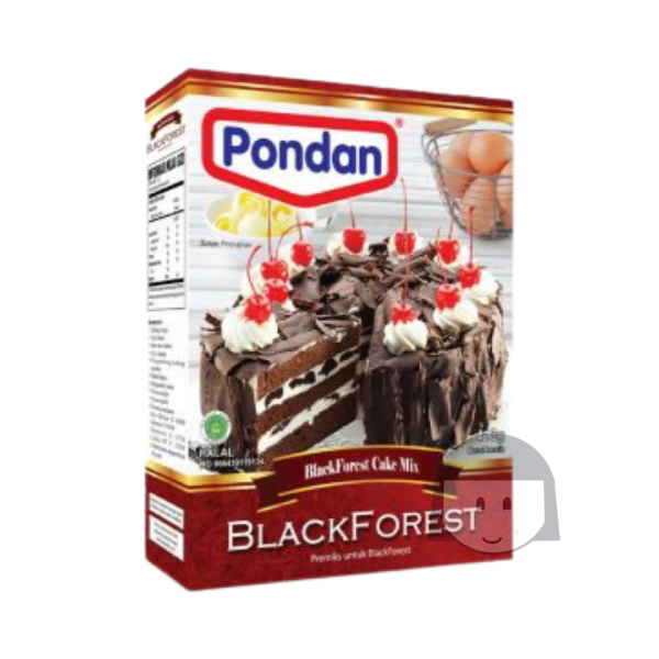 Pondan Black Forest Cake Mix 418 gr Baking Supplies