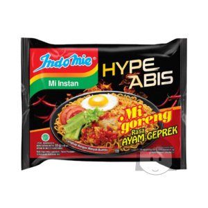 Indomie Hype Abis Mi Goreng Rasa Ayam Geprek 85 gr Noodles & Instant Food