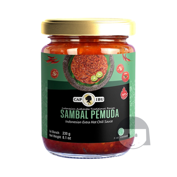 Cap Ibu / Nesia Sambal Pemuda Extra Hot 210 gr Soy Sauce, Sauce & Sambal