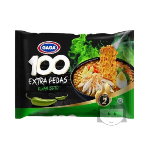 Gaga 100 Mie Extra Pedas Kuah Soto 75 gr Exp. 06-07-2025 Limited Products