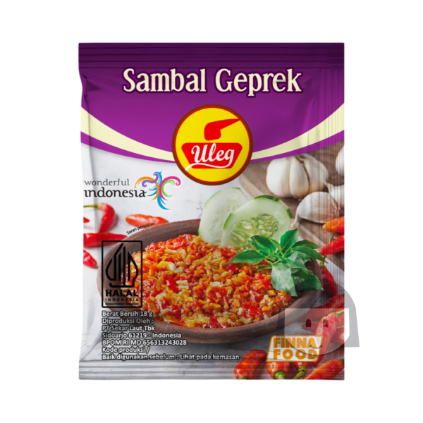 Finna Uleg Sambal Geprek 18 gr x 10 sachets