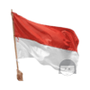 KiosKana Bendera Merah Putih Kain 90 x 135 cm Geen eten