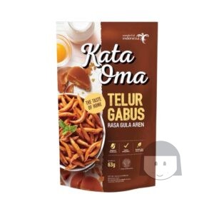 Kata Oma Telur Gabus Rasa Gula Aren 63 gr Beperkte producten