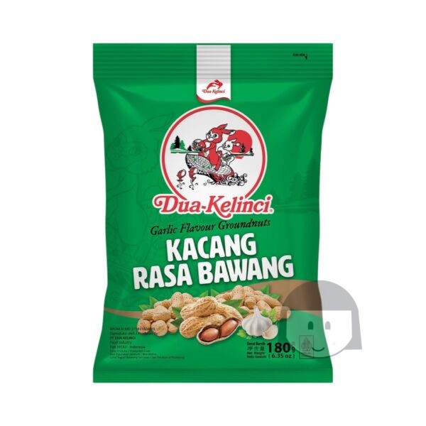 Dua Kelinci Kacang Rasa Bawang 180 gr Savory Snacks