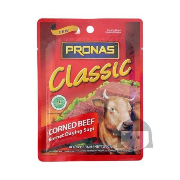 Pronas Classic Corned Beef 50 gr Kitchen Supplies