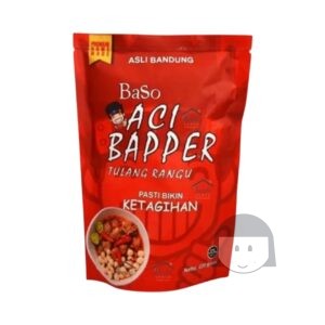 Bapper Baso Frozen Aci Tulang Rangu Original 200 gr Noodles & Instant Food