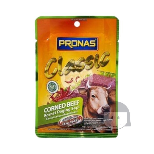 Pronas Classic Corned Beef Chili Flavour 50 gr