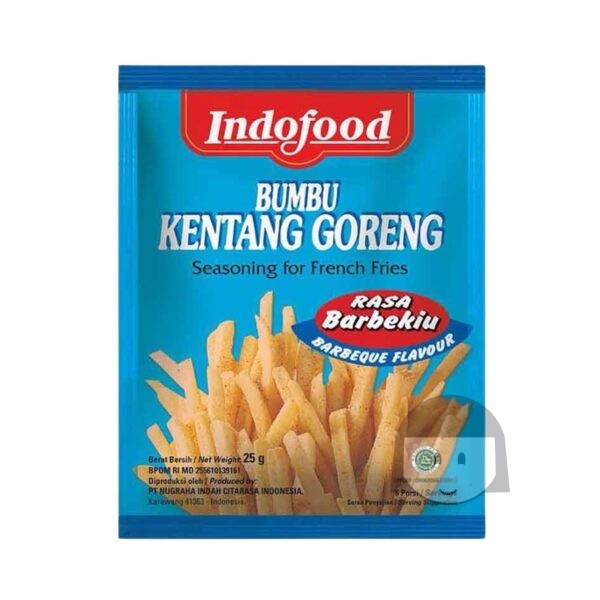 Indofood Bumbu Kentang Goreng Rasa Barbekiu 25 gr Limited Products