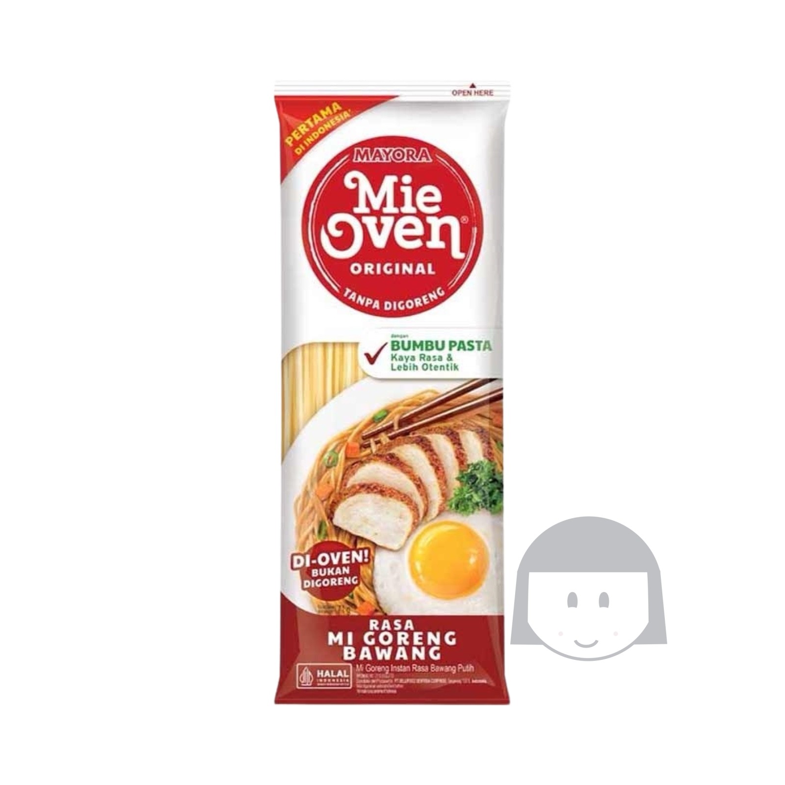 Mie Oven Original Rasa Mi Goreng Bawang 76 gr FREE MAX 1 PRODUCT Free