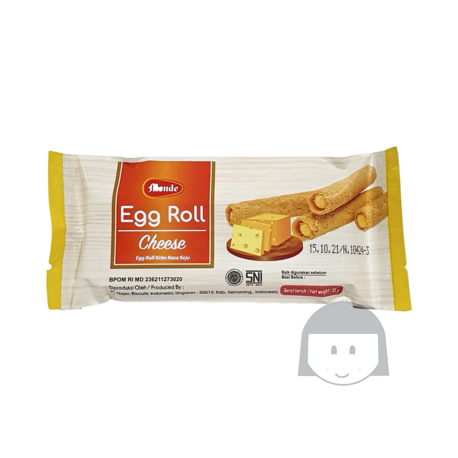 Monde Egg Rolls Cheese 35 gr - KiosKana - Indonesian Speciality Shop