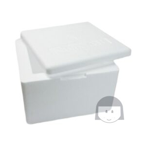 KiosKana Styrofoam Box 1 pc for Shipping Fresh and Frozen Items MEDIUM  *NOT TO BE SOLD SEPARATELY* Cake