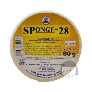 Sponge 28 Cake Emulsifier 80 gr Baking Supplies