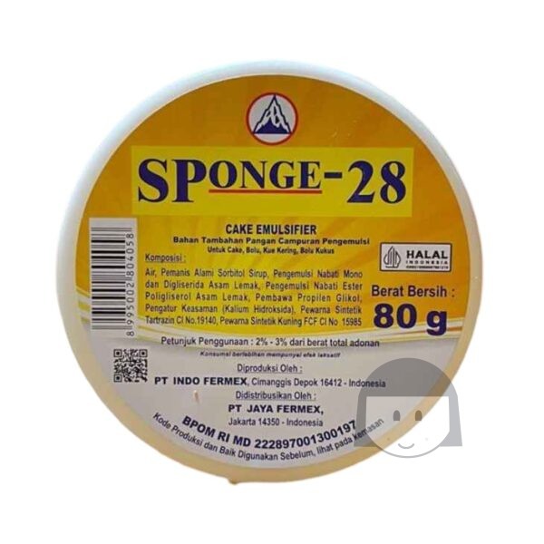 Sponge 28 Cake Emulsifier 80 gr Baking Supplies