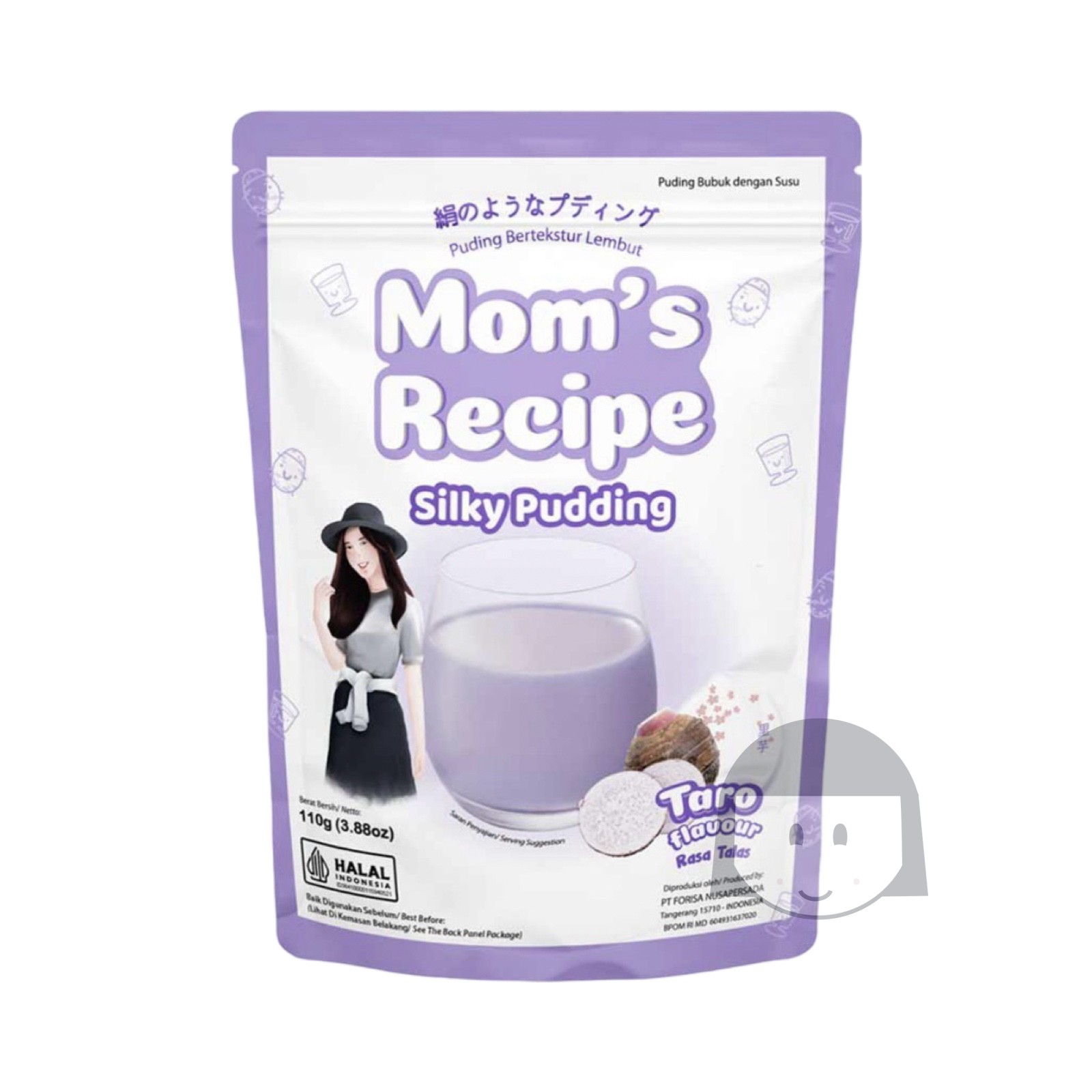 Mom’s Recipe Silky Pudding Rasa Talas 110 gr Baking Supplies