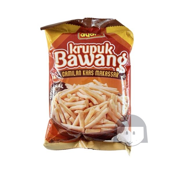 Kacang Ayam Kerupuk Bawang Asli 225 gr Makanan Ringan Gurih