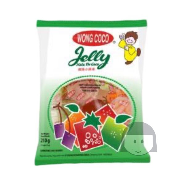 Wong Coco Jelly Nata de Coco 14 gr x 15 pcs, 210 gr Limited Products