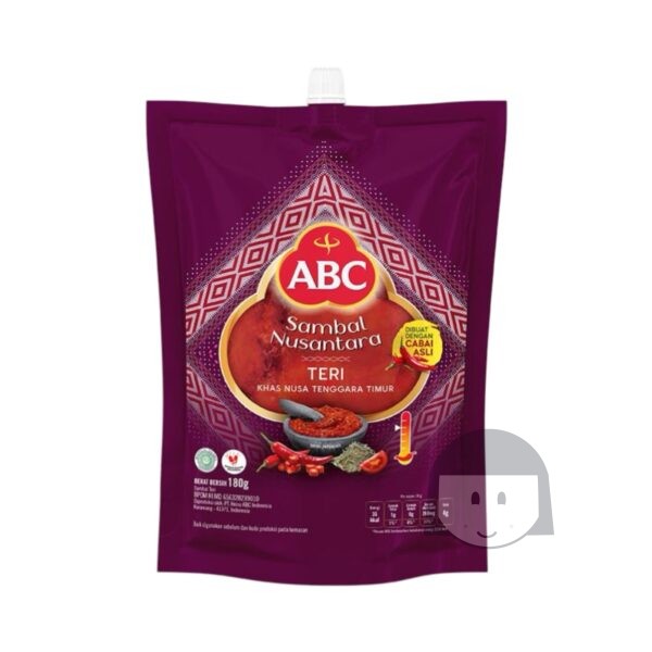 ABC Sambal Nusantara Teri 180 gr Meal Compliment