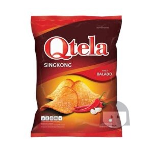 Qtela Singkong Rasa Balado 160 gr Savory Snacks