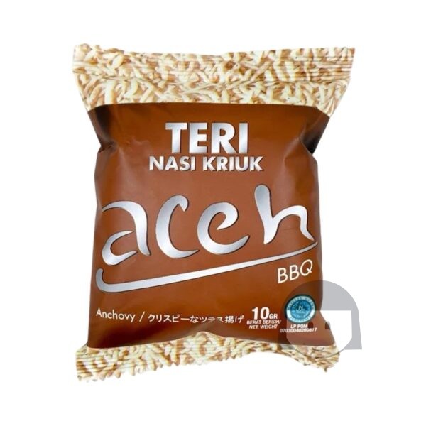 Aceh Teri Nasi Kriuk BBQ 4 x 10 gr Limited Products