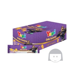 Yupi Chibi Gummy Gatotkaca 10 gr x 12 pcs Exp. 14-08-2025 Candy