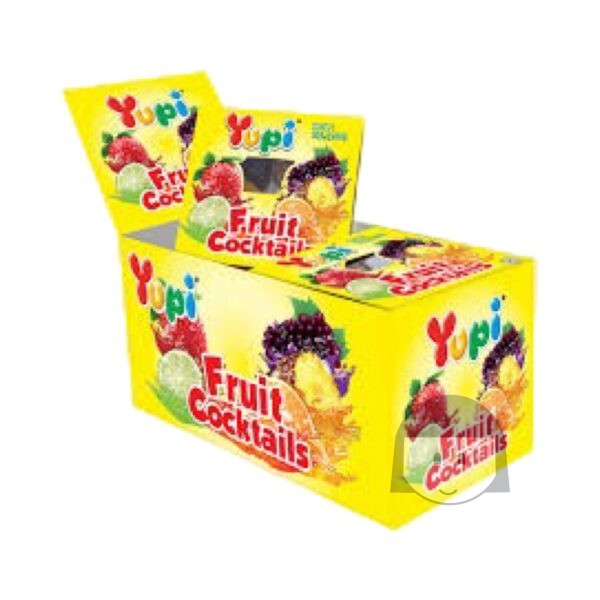 Yupi Fruit Cocktails 12 gr x 12 pcs Candy