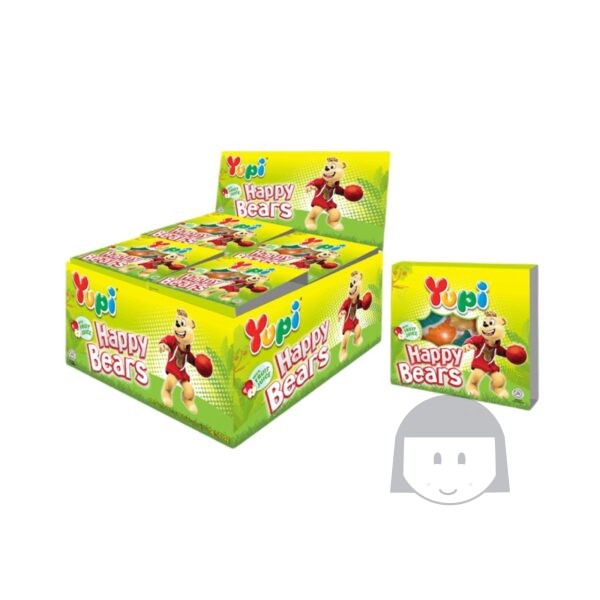 Yupi Happy Bears 10 gr x 12 pcs Candy