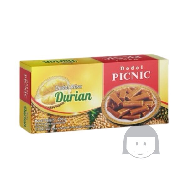 Picnic Dodol Rasa Durian 250 gr Exp. 20-10-2024 Limited Products