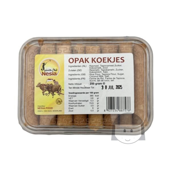 Nesia Opak Koekjes / Semprong 250 gr Zoete snacks