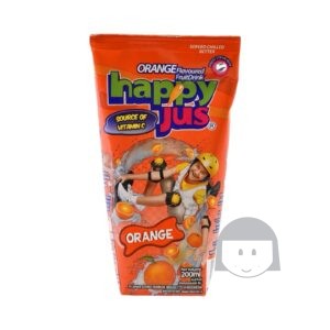 Happy Jus Orange 200 ml Drinks