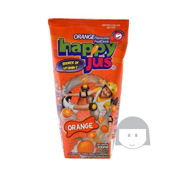 Happy Jus Orange 200 ml Drinks