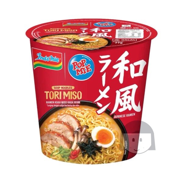 Pop Mie Tori Miso Ramen Kuah Miso Rasa Ayam 77 gr Limited Products