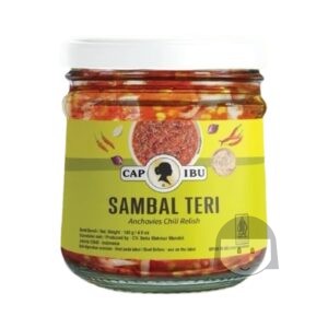 Cap Ibu Sambal Teri 140 gr Soy Sauce, Sauce & Sambal