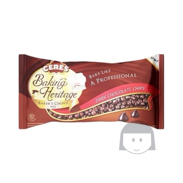 Ceres Dark Chocolate Chips 250 gr Baking Supplies