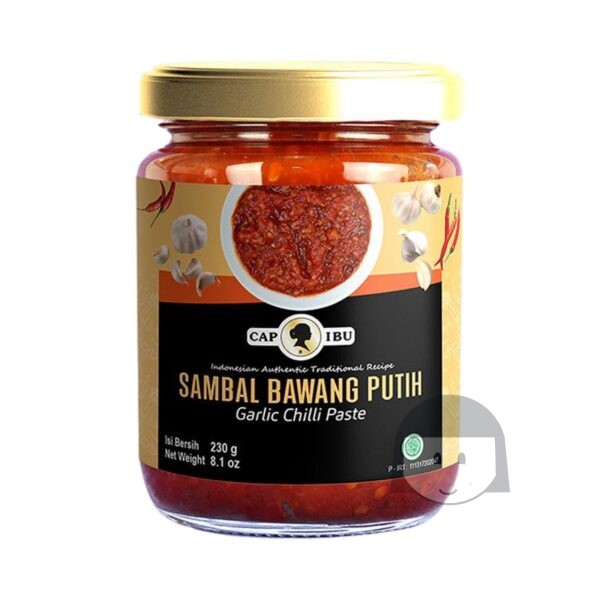 Cap Ibu / Nesia Sambal Bawang Putih 220 gr Soy Sauce, Sauce & Sambal