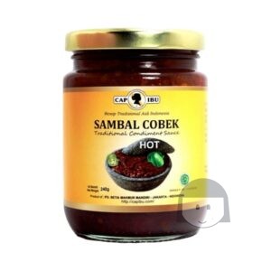 Cap Ibu / Nesia Sambal Cobek Hot 240 gr Soy Sauce, Sauce & Sambal