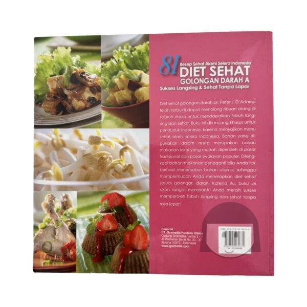 Preloved 81 Resep Sehat Alami Selera Indonesia Diet Sehat Golongan Darah A Non Food