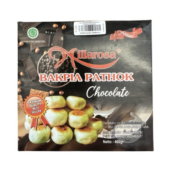 Millarosa Frozen Bakpia Pathok Chocolate 400 gr *SENDING AT OWN RISK* Cake