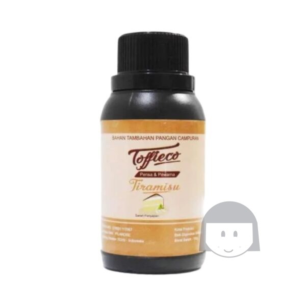 Toffieco Perisa dan Pewarna Tiramisu 100 gr Exp. 23-08-2025